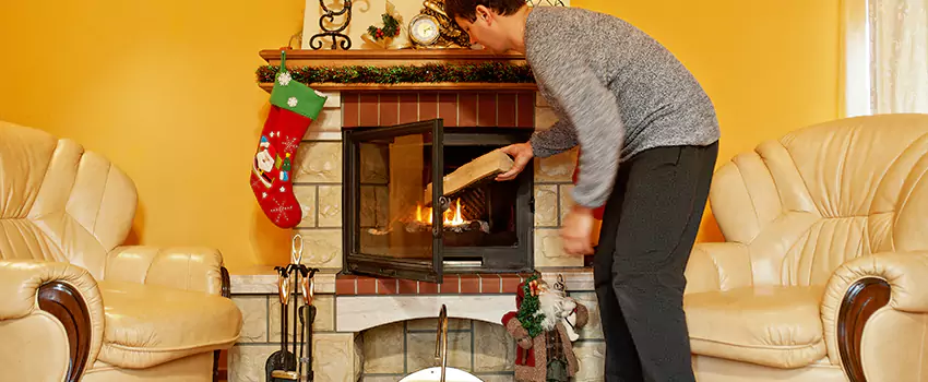 Gas to Wood-Burning Fireplace Conversion Services in Dixon, Illinois