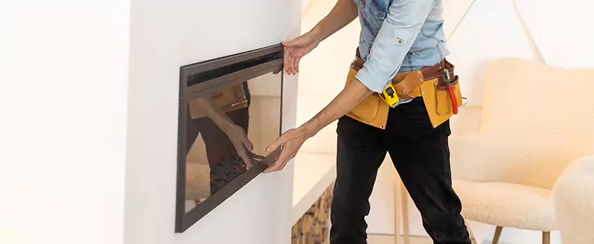 Metal Fireplace Installation in Dixon, Illinois