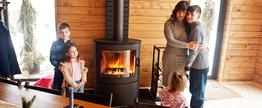 Morso Cast Iron Fireplace Insert Installation in Dixon, Illinois