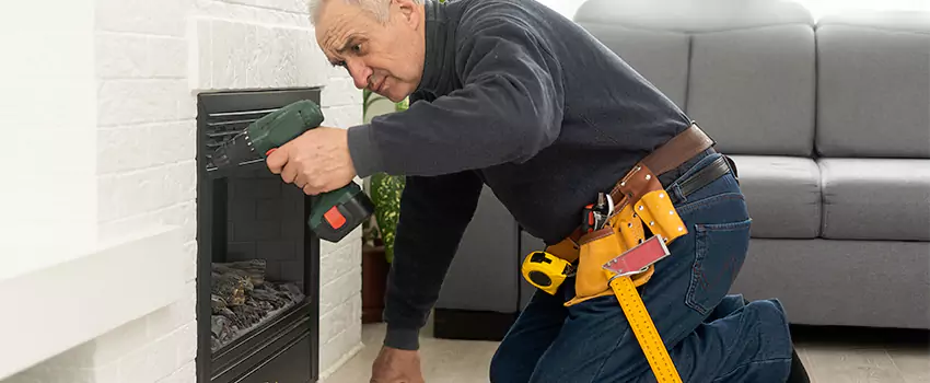 New Indoor Fireplace Installation in Dixon, Illinois