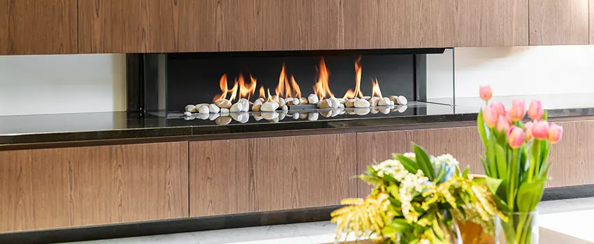 Double-height Fireplace Design Refurbishment in Dixon, Illinois